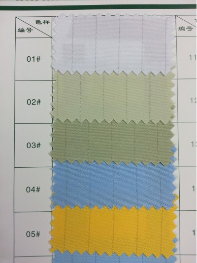 SZ-BOCG 防靜電含棉工裝呢   65%滌35%棉 側面照